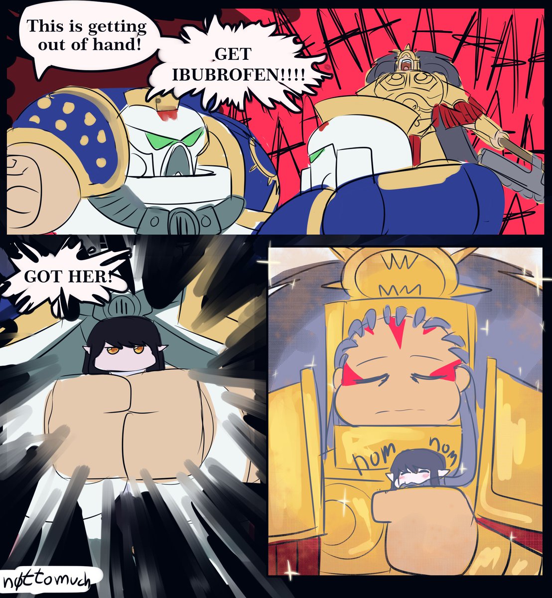 Still don't have proper name for her, so I just nicknamed her Ibubrofen ,lmao