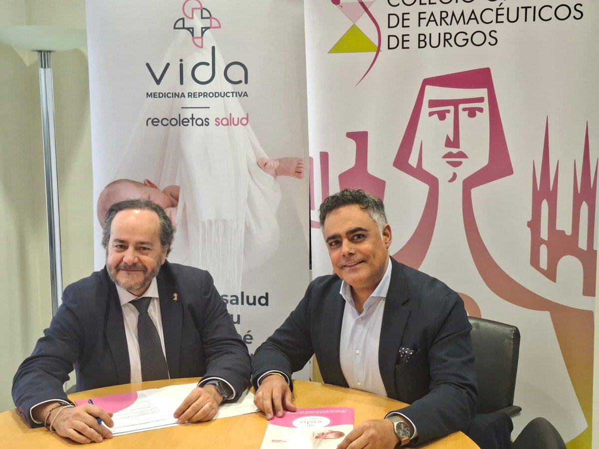 🤝 Nuevo convenio de colaboración

Hoy el presidente del Colegio Oficial de Farmacéuticos de Burgos, Rodrigo Morala, ha firmado un acuerdo con Recoletas Salud, compañía líder en sanidad privada en Castilla y León.

#corbugos #Farmacia #Salud #Burgos #Recoletas #Convenio