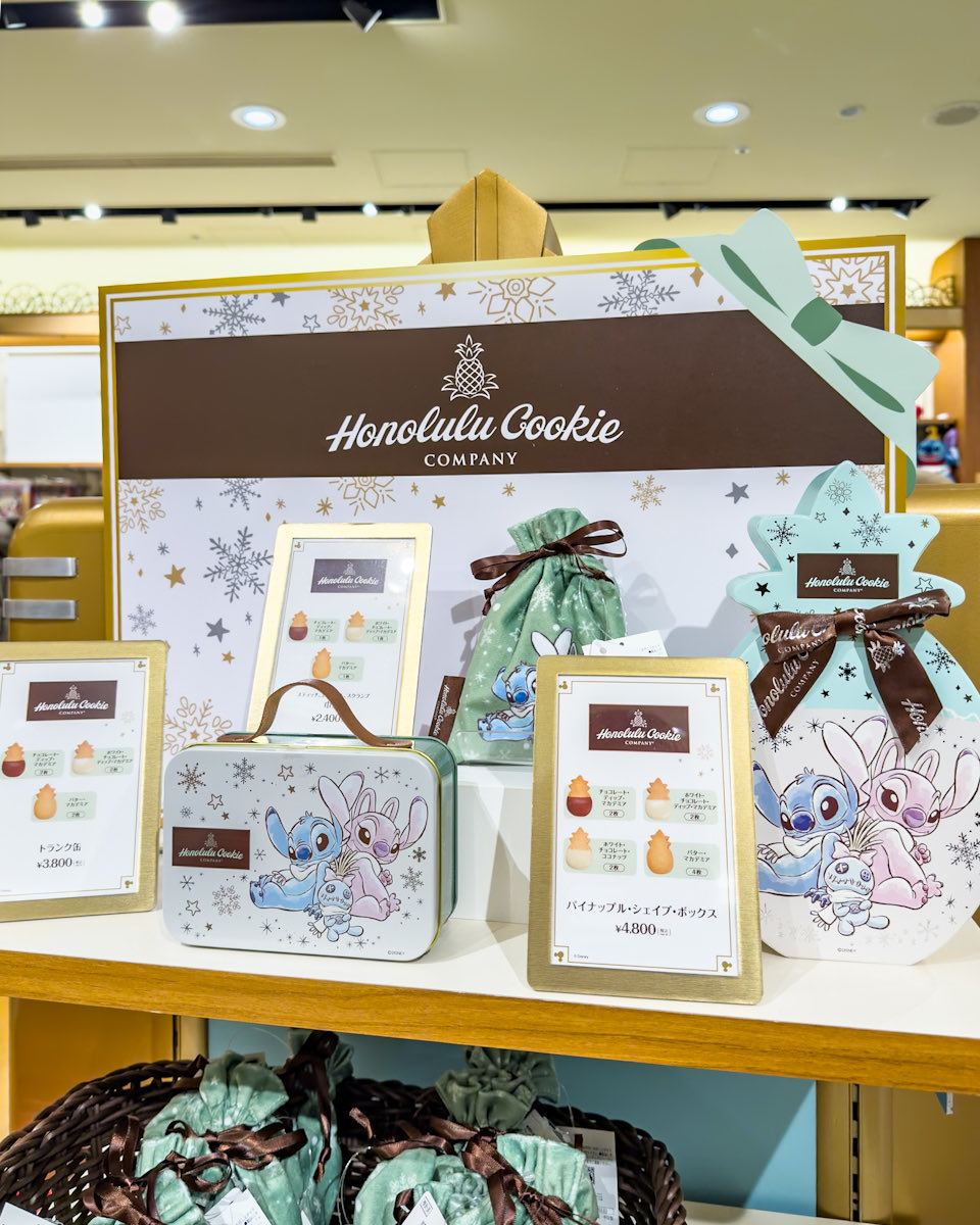 スティッチ、スクランプ、エンジェルデザイン！ 「ディズニーストア