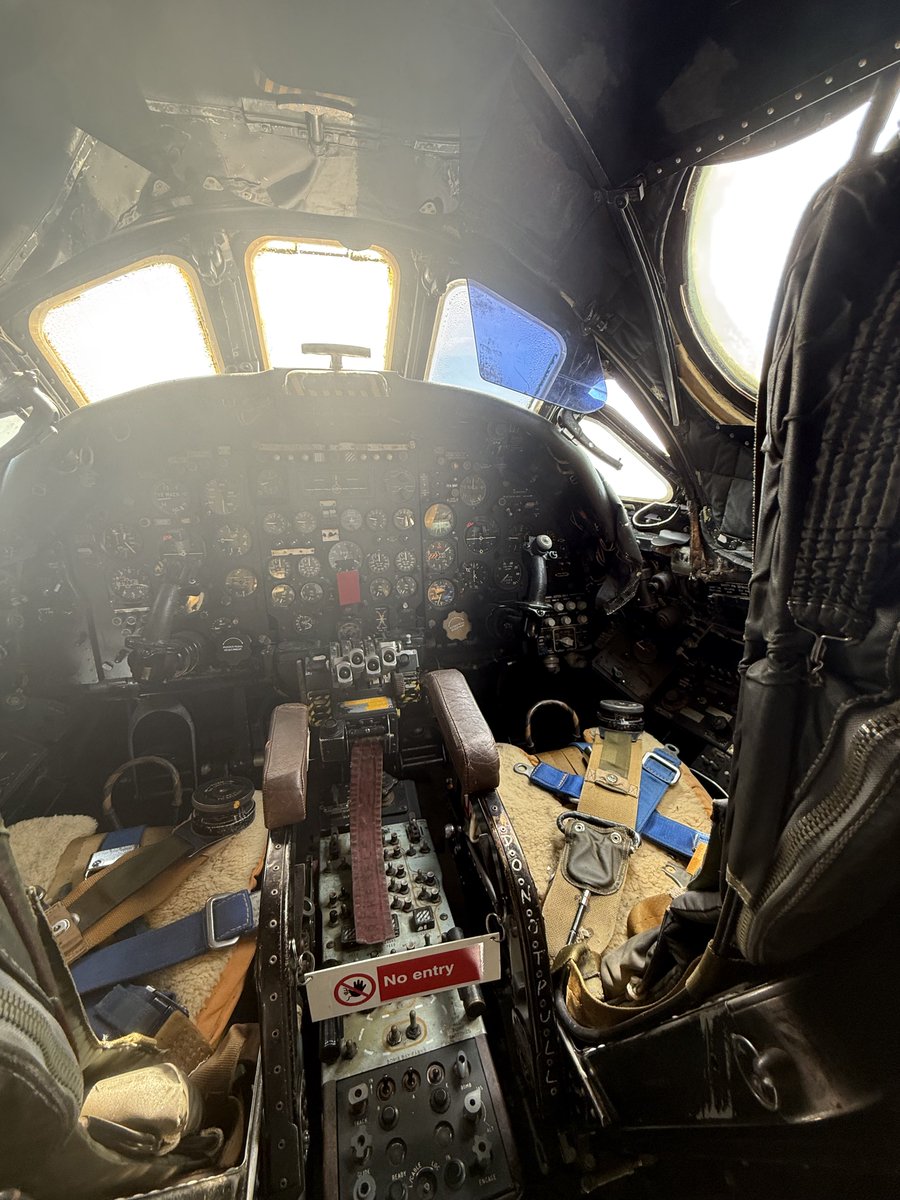 B4dminResults's tweet image. Honestly it was really cool, having seen #XH558 fly as a child, it was really cool to sit in #XM594 as an adult! Please keep up the amazing work preserving these amazing aircraft!!