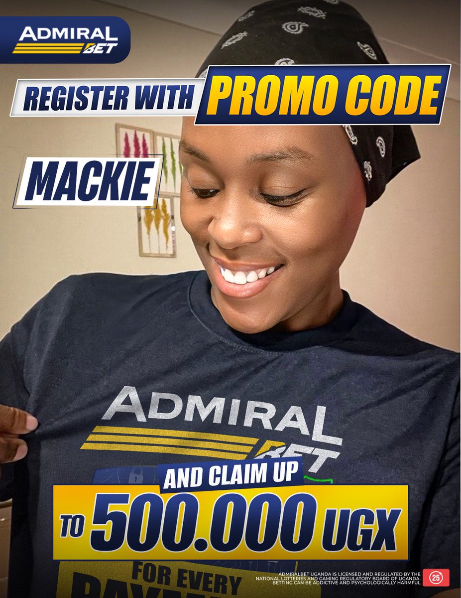 “Why date when football can give you excitement, disappointment, and betrayal all in one match?” 
REGISTER NOW AND CLAIM BONUS with us at AdmiralBet by tapping into t.ly/TwTIR 💰 and win lots of free money and bonuses!
#AdmiralBetInUg
#HighestOddsWithAdmiralBet