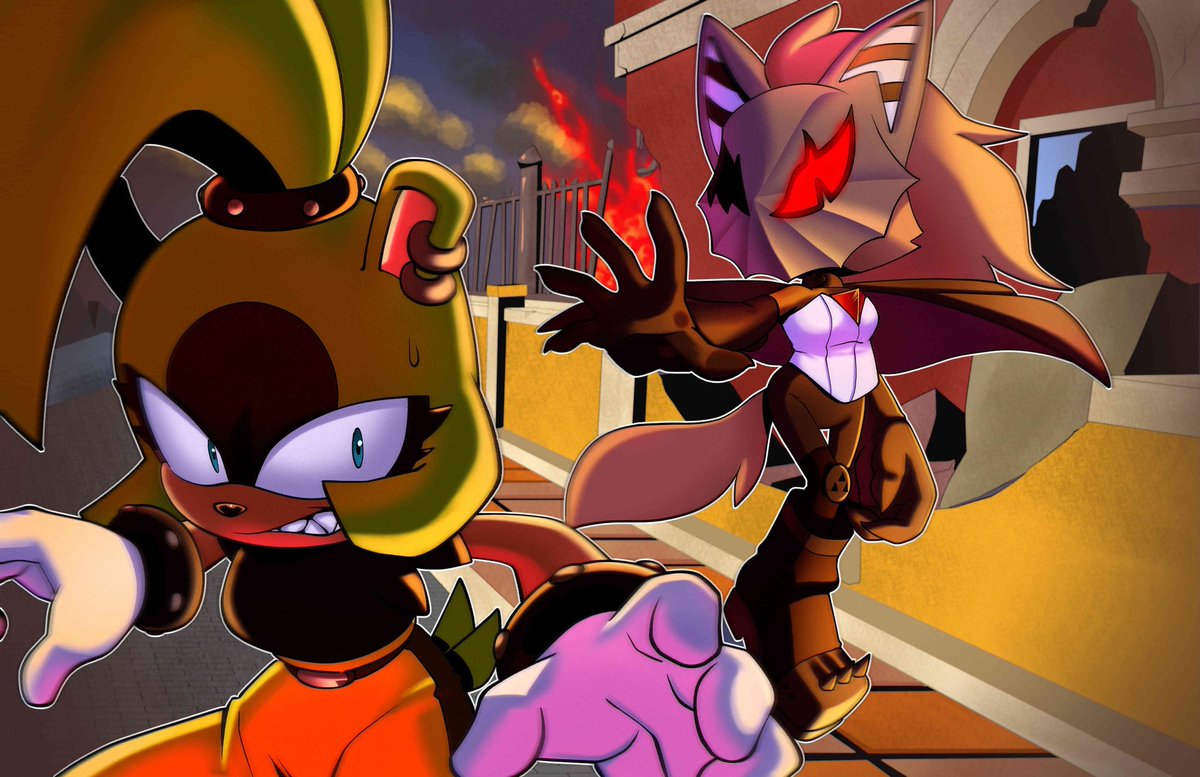 Surge vs Invincible (Whisper Infinite AU

(Commission Art by <a href="/TheNovika/">Novika🎄 (C0MMS OPEN)</a>)