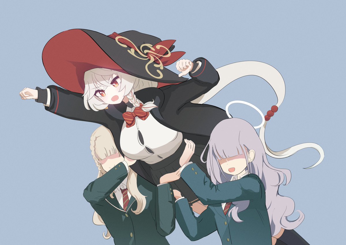 モブエリ合体魔法
#ブルアカ
#白尾エリ