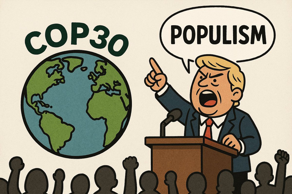 #COP30 ended with high expectations but little progress. Why? The real crisis wasn’t environmental but political. Populism is reshaping climate governance. I explain how in my new op-ed for <a href="/RevDem2020/">Review of Democracy</a>.
👉 Read more: revdem.ceu.edu/2025/12/02/pop…