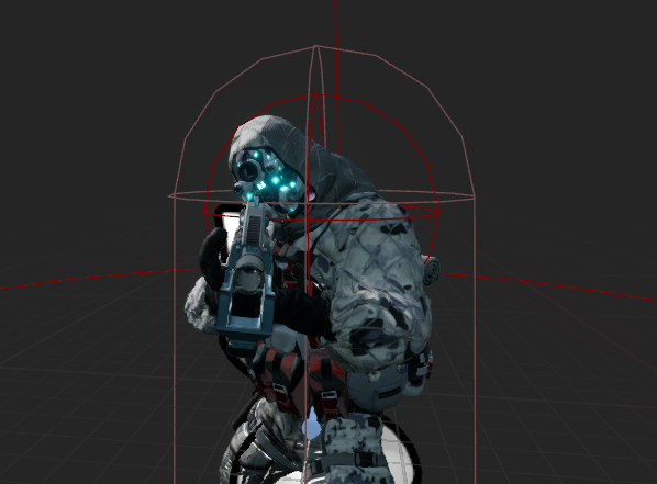 endurion_dev's tweet image. Looks like it’s a big day for this grunt. He just got a new weapon.
The only question is… isn’t this a bit too much firepower for him?