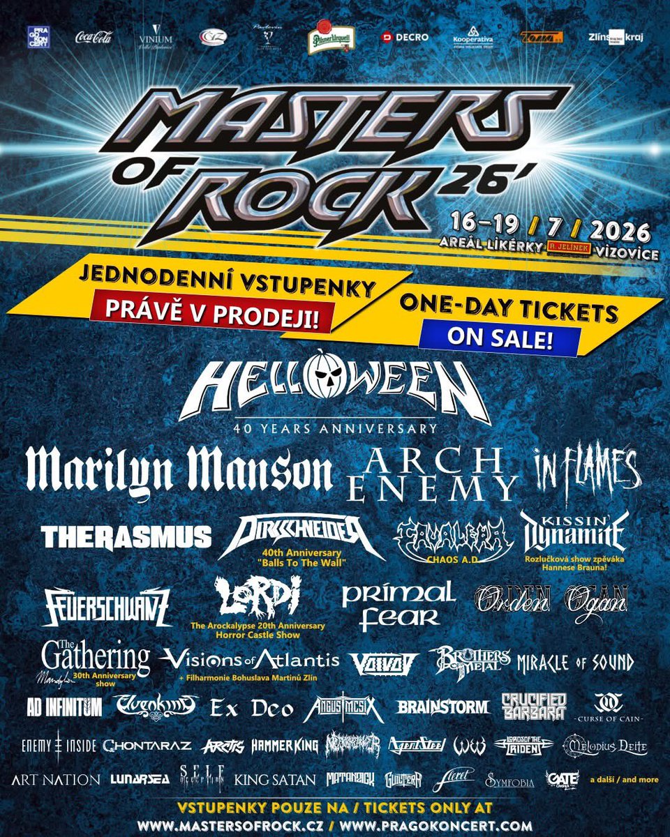 MelodiusDeite's tweet photo. We pleased to announce that we will perform at Masters of Rock 26’ in Czechia once again, it’s our true honor and so excited to meet all the metal heads there, see ya soon🇨🇿🤘 #MelodiusDeite #MastersOfRock #CzechRepublic #PowerMetal #ProgMetal #MelodicMetal #SymphonicMetal #Shows https://t.co/8SY7COLSlM