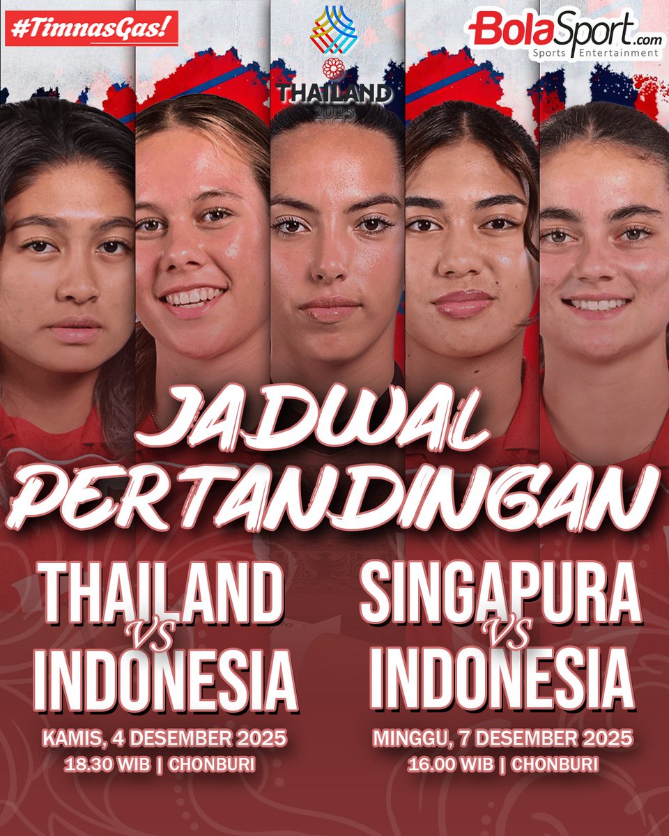 BolaSportcom's tweet photo. Ayo dukung Timnas Putri Indonesia di SEA Games! โฝ๐ฅ
#TimnasPutri #TimnasIndonesia #GarudaPertiwi https://t.co/MGdOClBCjH