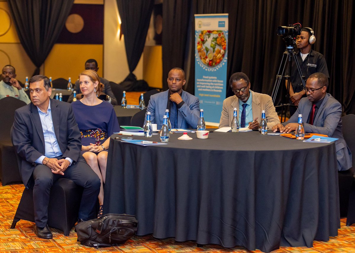 RwandaAgri's tweet photo. In his remarks, Minister @T_ndabamenye emphasized the need to accelerate collective efforts to end all forms of malnutrition, particularly by combating child stunting and anaemia among women, and by building an inclusive food system that delivers healthy diets for every household https://t.co/pPR9mTig6m
