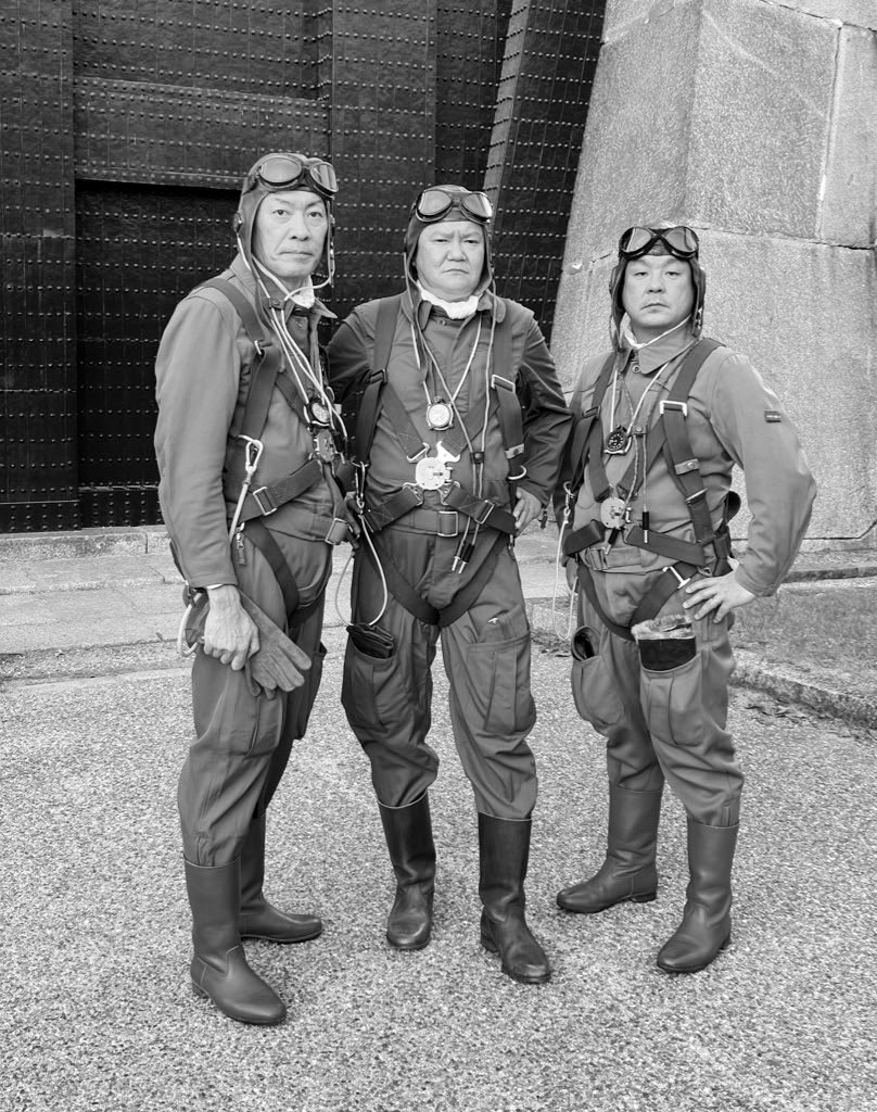 皆大好き白黒写真… カラー写真も置いておく… #日本陸軍航空隊 #陸軍