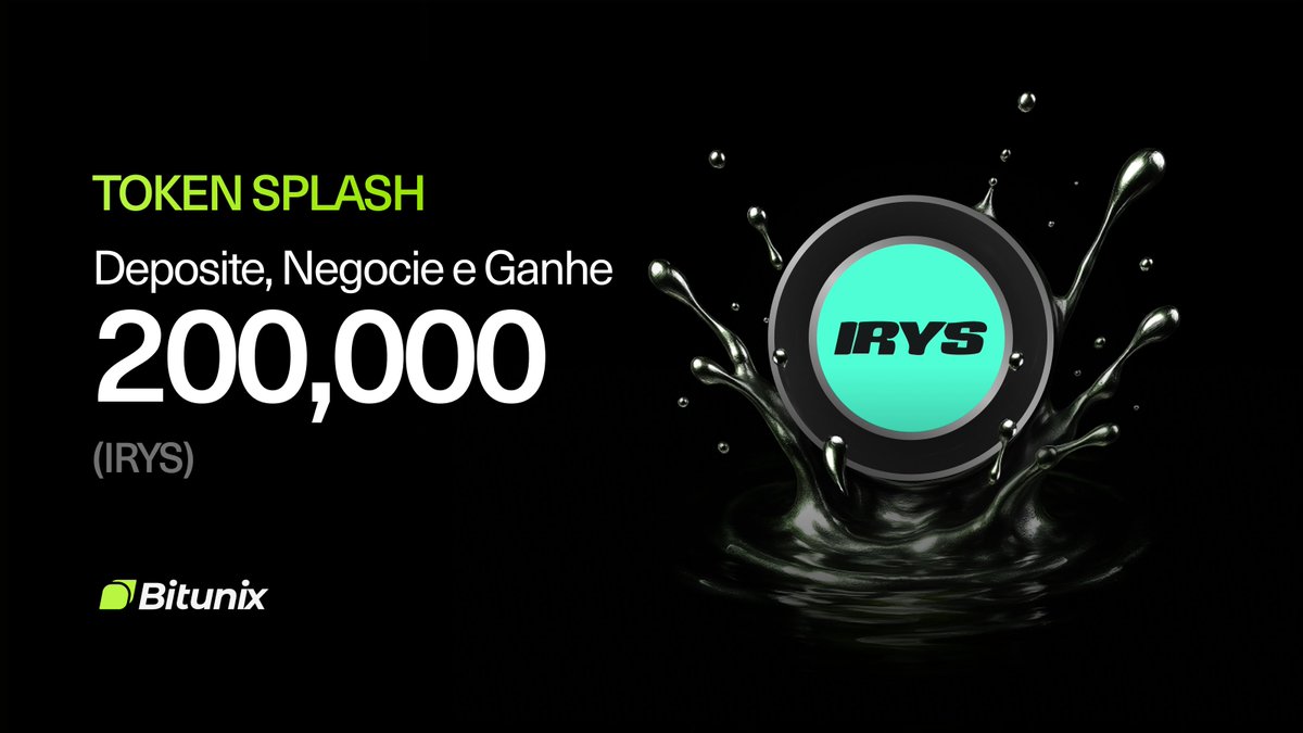 BitunixPT's tweet image. 🚨 ALERTA #AIRDROP 🚨

A Irys é a nova #datachain de #Layer1 que unifica a informação #onchain e a execução de contratos inteligentes em só sítio.

Quem não gosta de ganhar #criptomoedas de graça? 

200.000 $IRYS para oferecer 💰

Ganhe a sua parte👉 bitunix.com/p/IRYSsplash28…