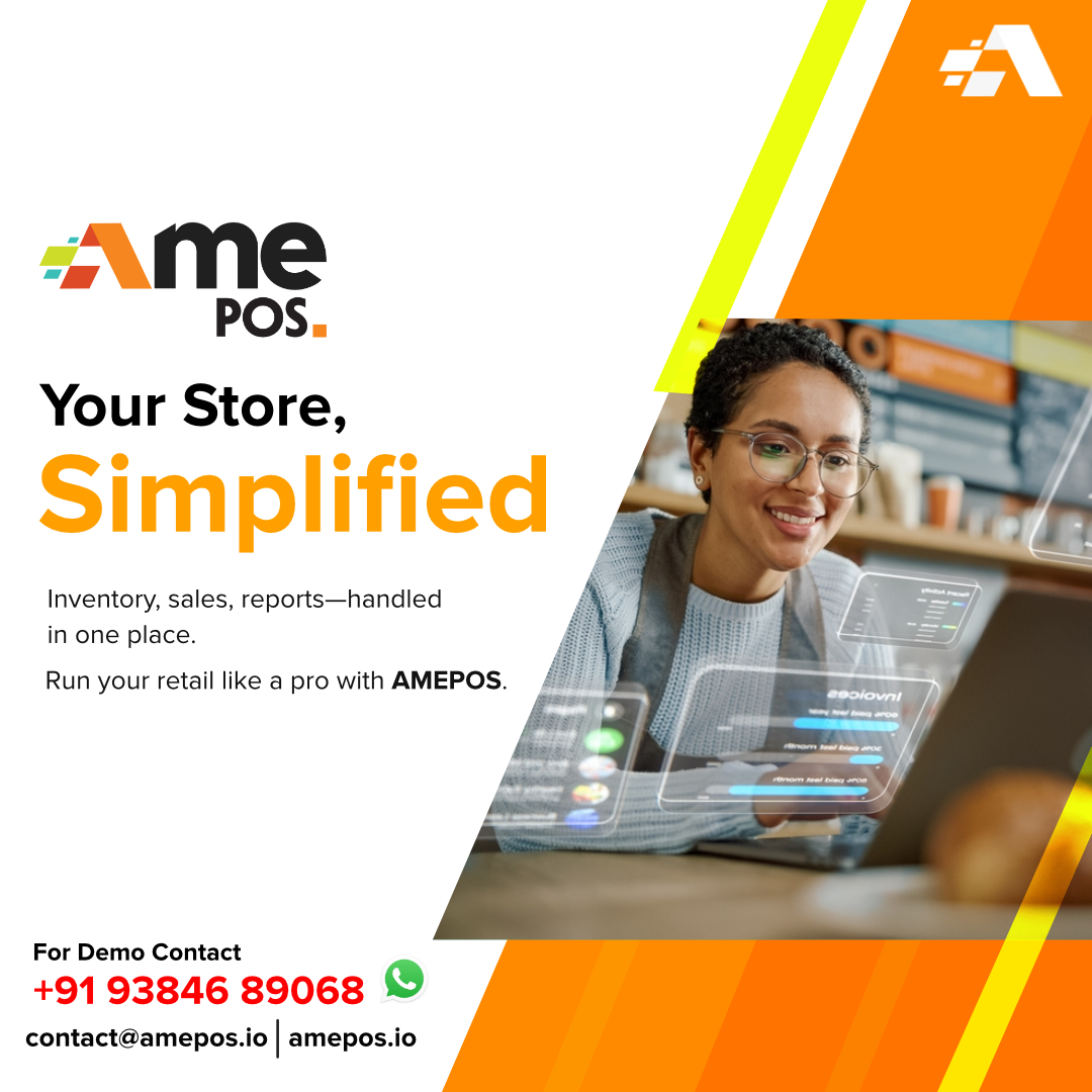 ame_pos's tweet image. Your Store, Simplified
Inventory, sales, reports—handled in one place. 📊

Run your retail like a pro with AMEPOS. 💼
No more confusion, only clarity. ✨

Transform the way you manage your store. 🛍️
 #AMEPOS #RetailTech #SmartManagement #POSSystem