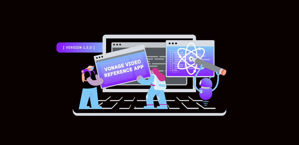 VonageDev's tweet image. Ready to level up your video app? 🛠️

v1.3.0 of the Vonage Video Reference App for React is live! It features background blur, custom effects, localization support, and more.

Get the full details: vonage.dev/48eEXmQ