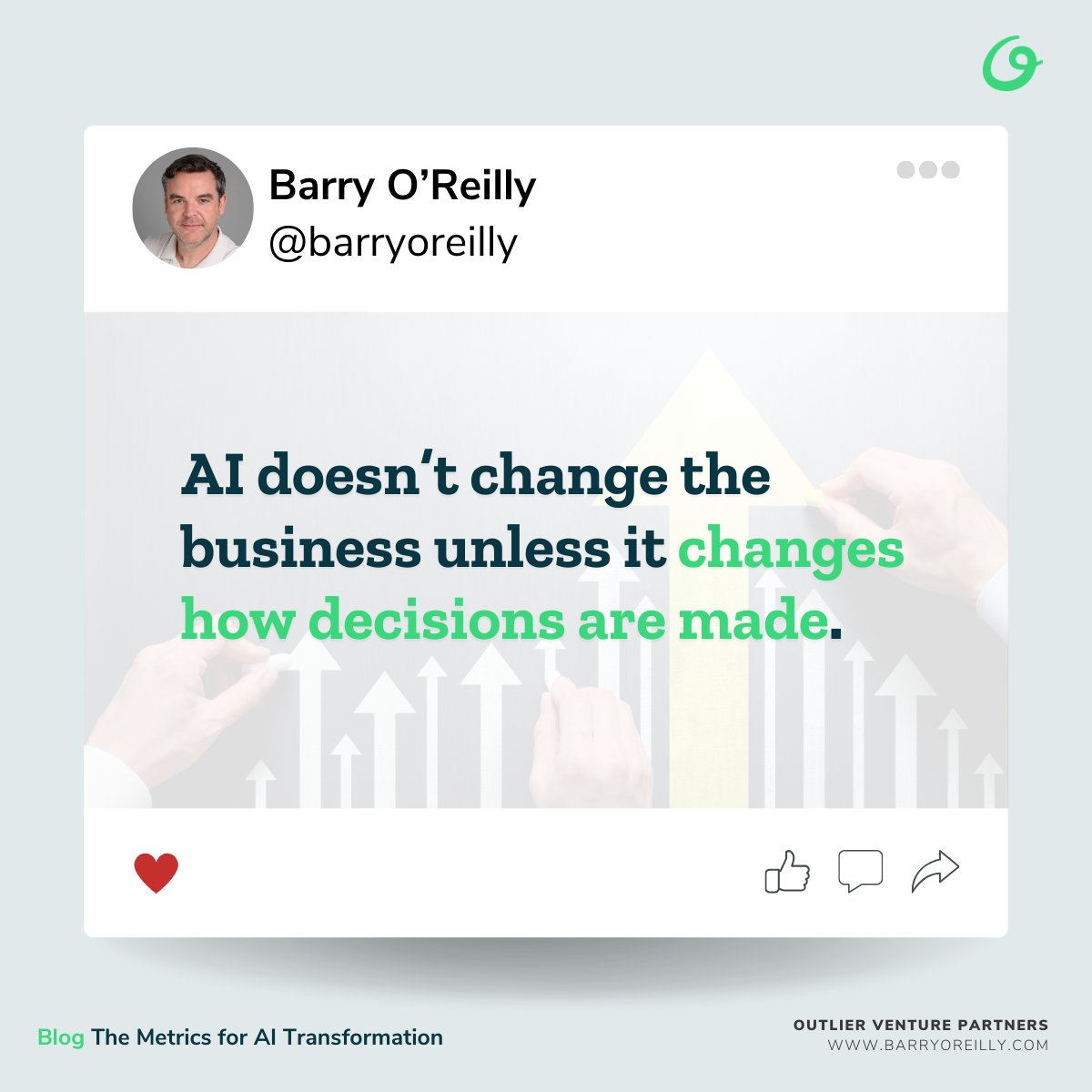 barryoreilly's tweet image. AI doesn’t change the business unless it changes how decisions are made.

Where in your work would better decision-making create the biggest impact right now — personal, team, or organization?

👉 Read the full blog here: barryoreilly.com/explore/blog/m…

#ai #leadership #unlearn
