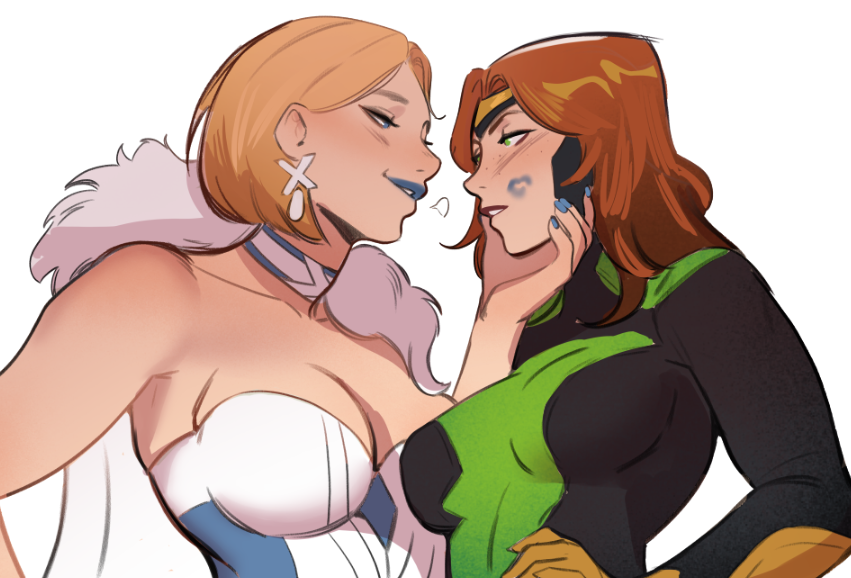 Holyyup's tweet photo. Meow 💋

Jean Grey and Emma Frost https://t.co/2OUj1qZPcR
