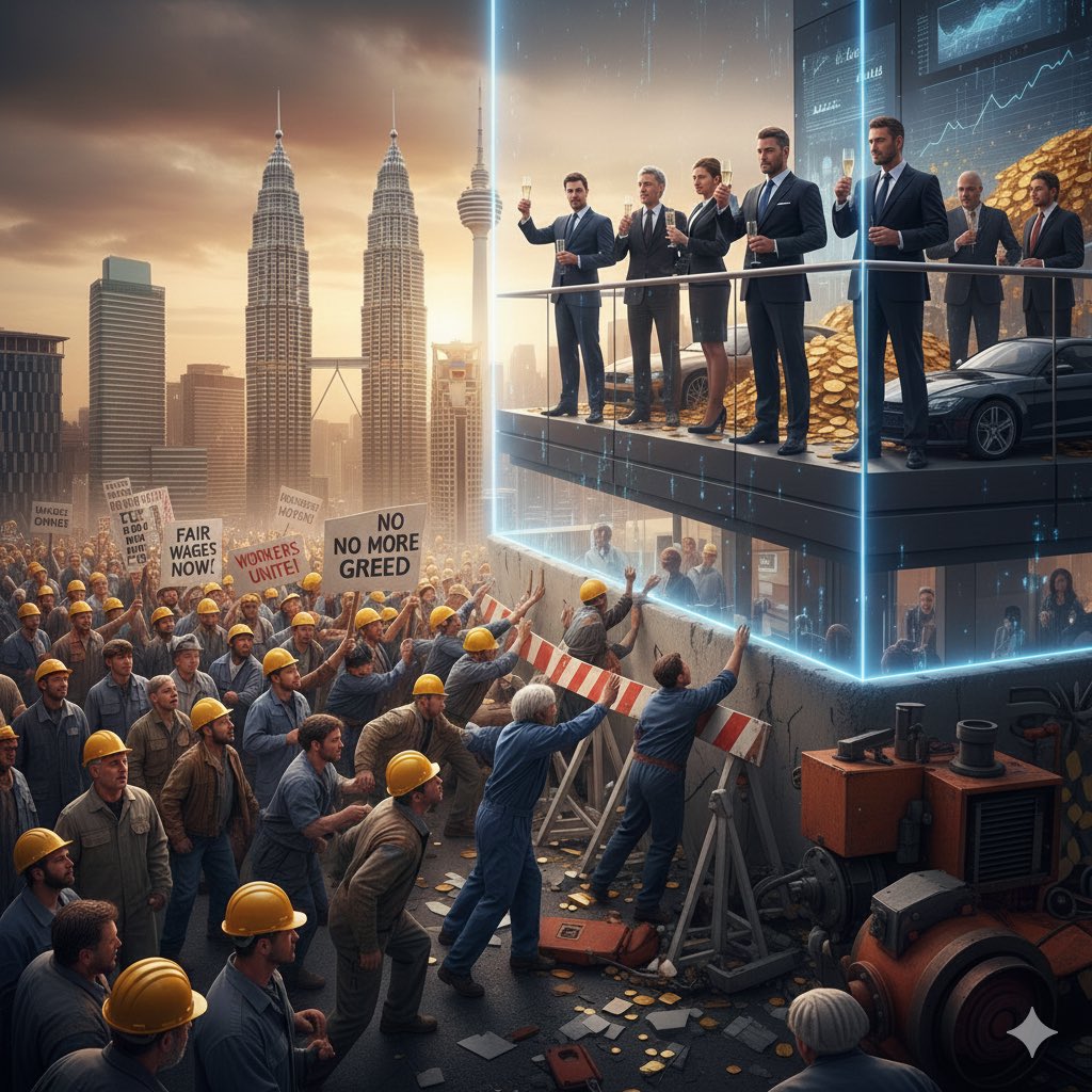 It has always been a silent class war: the business elite vs the working class.

The wealthy own assets, set the prices, influence policies, write off expenses before taxes, and get bailed out when things go wrong.

Everyone else works 8–5, takes long loans for depreciating