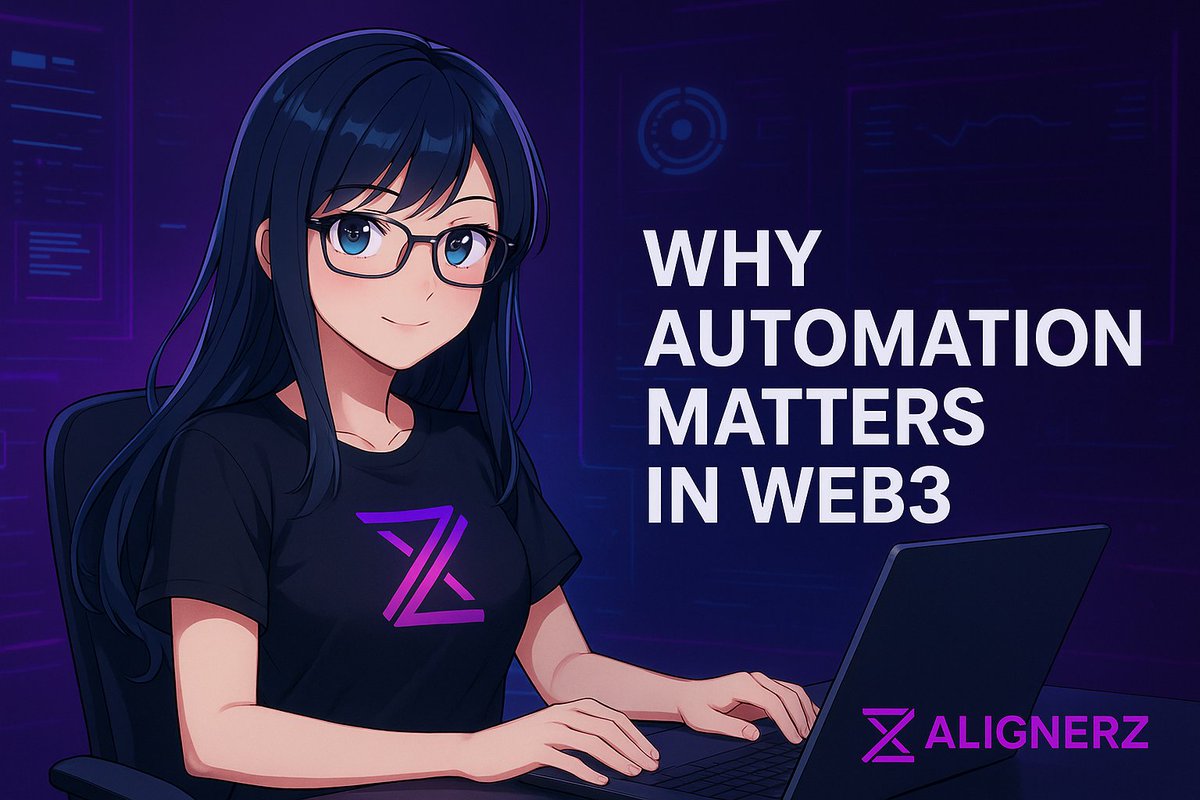 XerNeas95757691's tweet photo. Why automation matters in Web3: reducing human error, speeding execution, and creating fair, consistent systems where every participant gets equal opportunity to succeed. https://t.co/zYnjP9rCxv