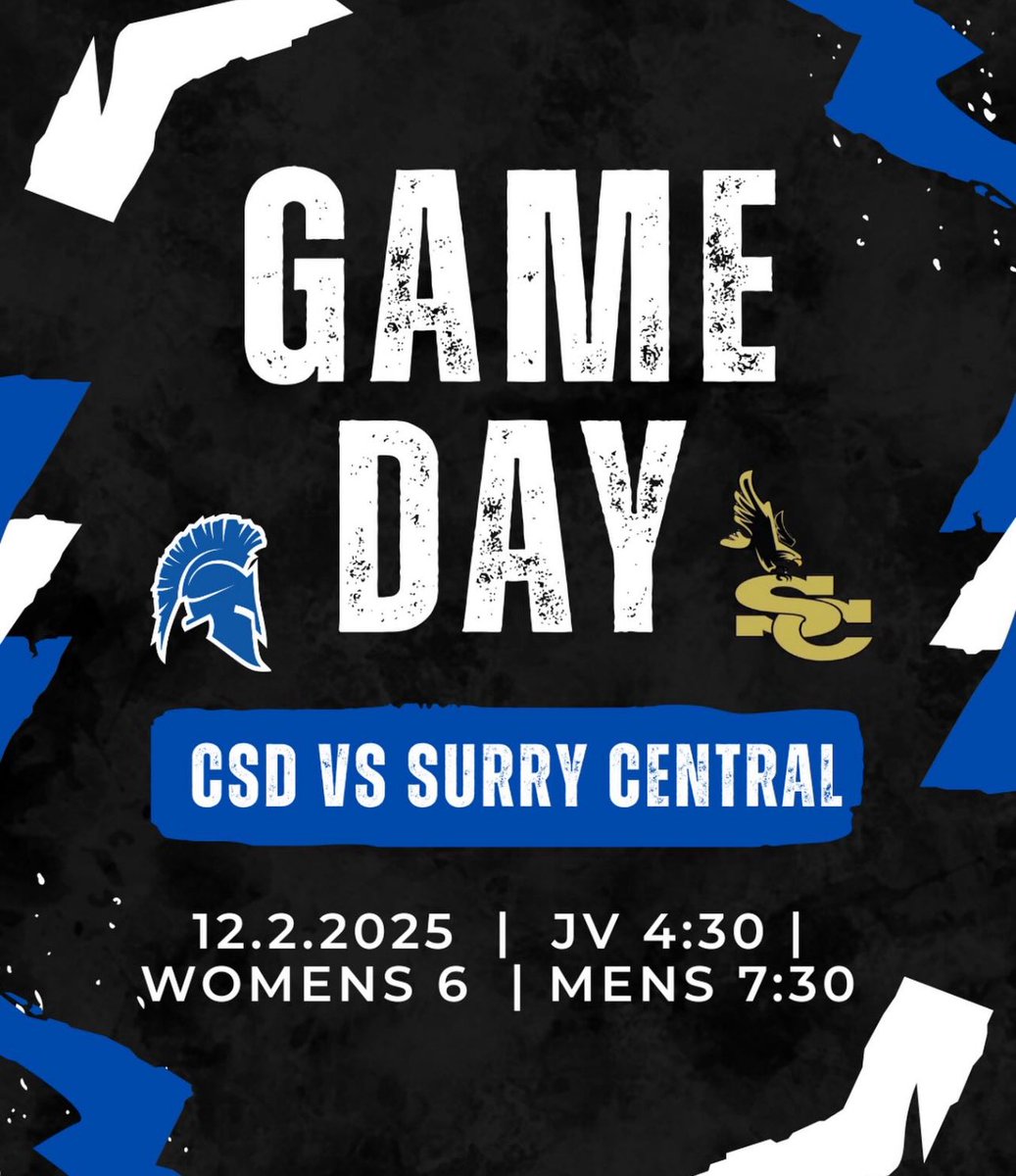 csdbball's tweet image. Game Day ‼️

⏰ 7:30pm
🆚 Surry Central
📍 @CSD_athletics 

#PTP #AboveTheLine #BeYourBest