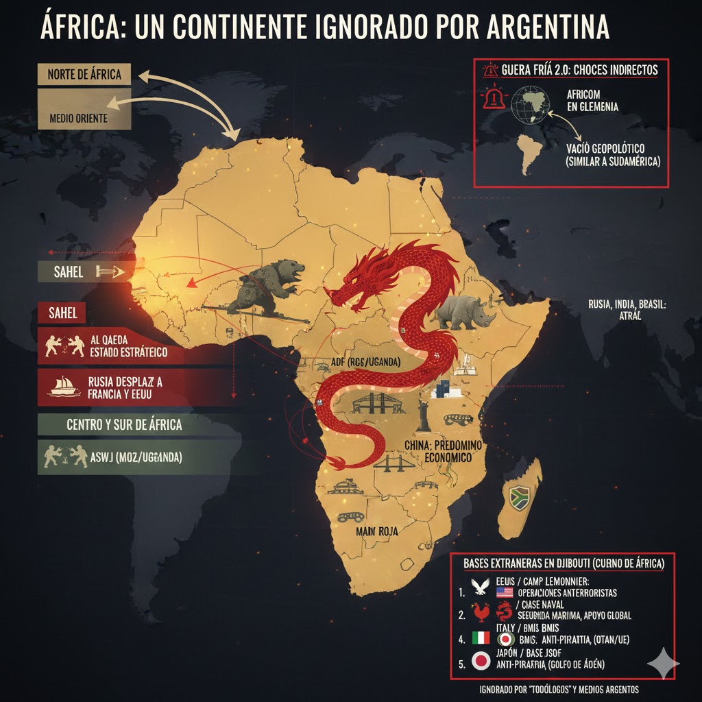 HILO #YALTA2025 Comenzamos el diario reporte con análisis que no producen los medios argentosAhí vamos!!
a. África: Otro lugar que ignora la Argentina
1) Cuando nos enfocamos en África, solemos olvidar las "enormes" diferencias que existen en ese continente, entre al menos tres