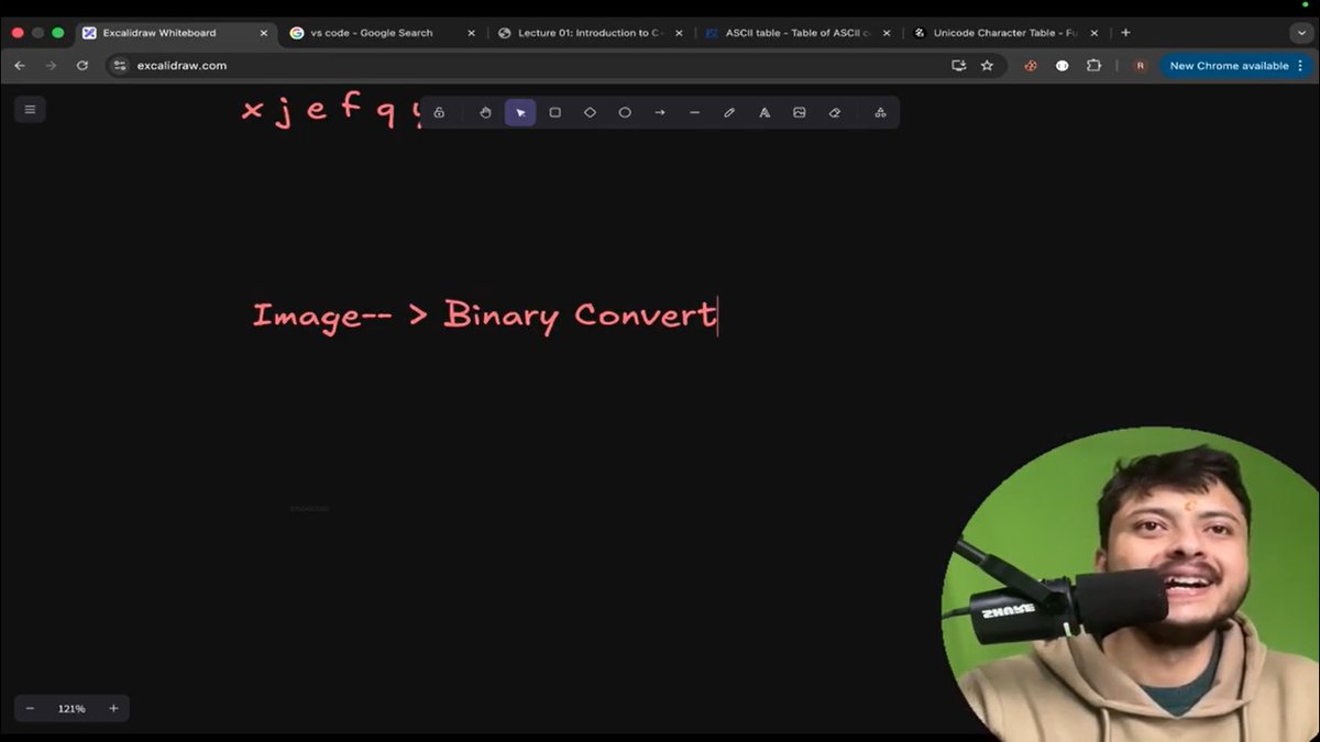 nitin_thakur7's tweet image. Day 1 of STRIKE DSA C++

Lecture 01 Done

Key takeaways:
• Binary &amp;amp; Number systems
• Why computer understand only Binary
• How images are stored in Binary
• Why RGB ends at 255
• Why main() must return an int
• Streams &amp;amp; Data types 

#DSA #CPP #codingnight