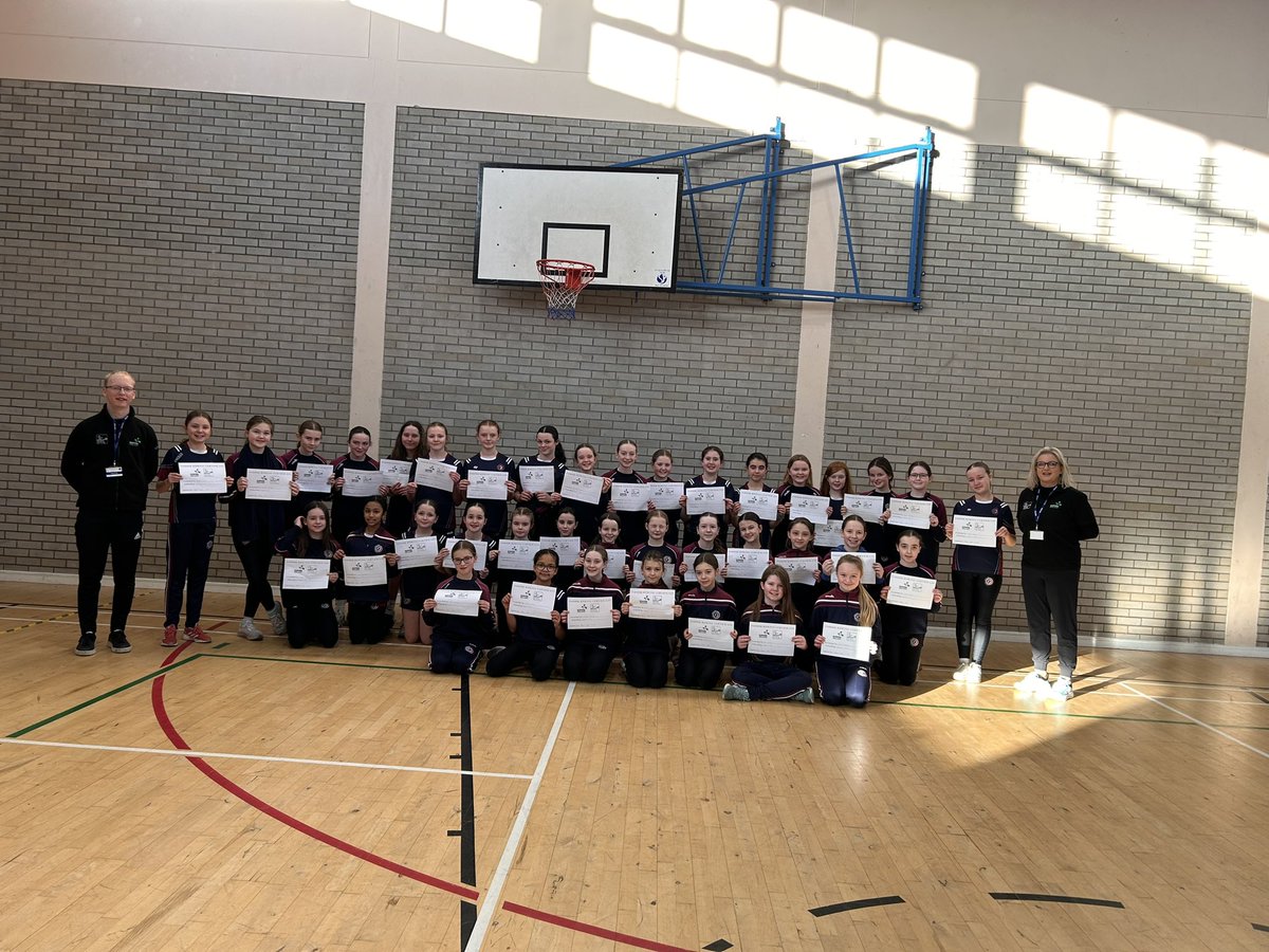 Congratulations to Year 8 certified for participating in a six week rowing course. Thank you to Caroline and Luke from RowingIreland#get_rowing