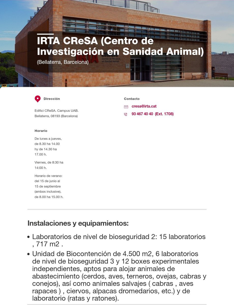 verdadsmolestas's tweet image. Un biolaboratorio de investigación donde se estudiaba la peste porcina africana se ubica a muy poca distancia de donde se inició el primer brote de peste porcina africana en Cataluña