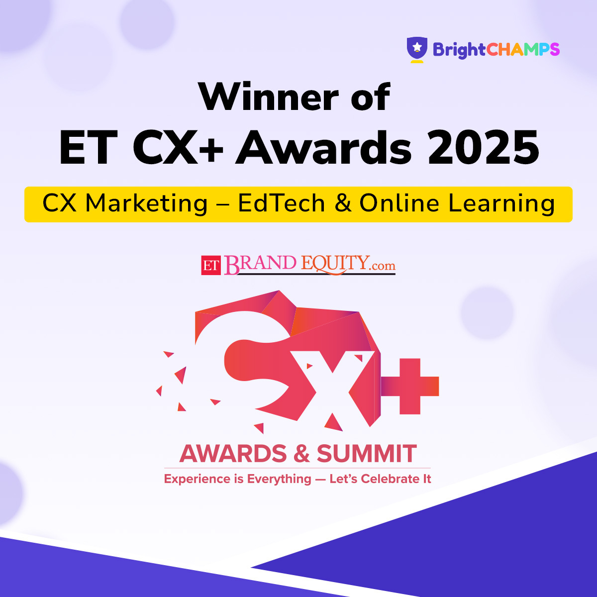 Our customers come first. From AI-driven automation to multilingual support across 30+ countries, we make learning seamless.
 
Proud winners of ET CX+ Awards 2025 for Excellence in CX Marketing. 

Thanks to our teams, parents &amp; learners for their trust.

shorturl.at/koZim