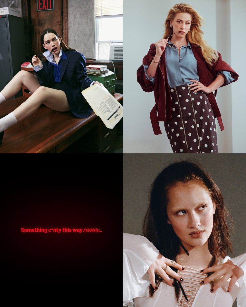 The first trailer for ‘FORBIDDEN FRUITS’ is imminent.

Victoria Pedretti, Lili Reinhart, Lola Tung, and Alexandra Shipp star as members of a witchy cult.

Also starring Emma Chamberlain in her acting debut.