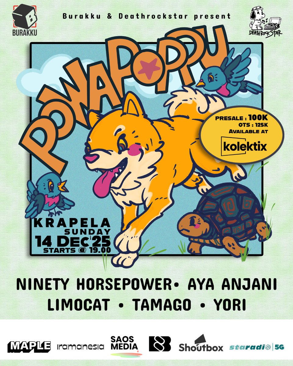 kesempatan terakhir nonton Ninety Horsepower dgn frontman Ghina.