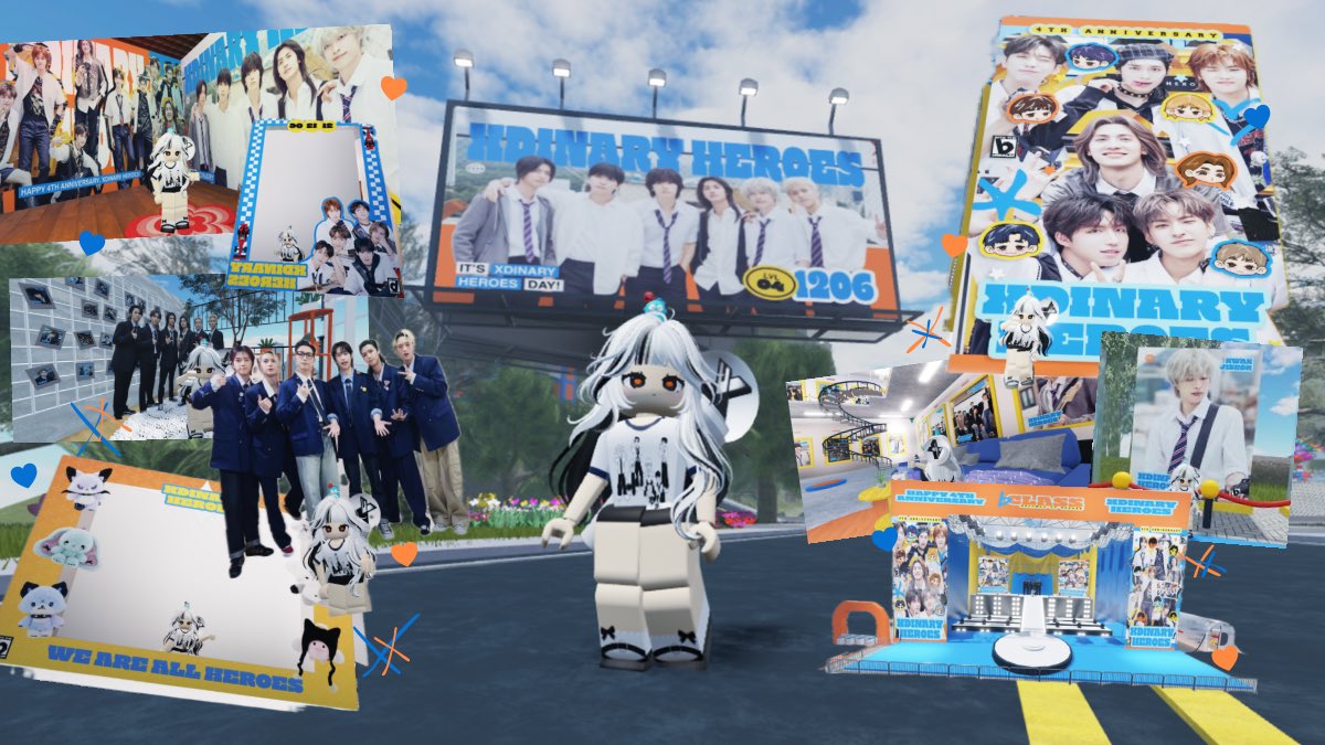 kwakga0n's tweet image. senangnya oh senangnya~~ 💙🧡

 #b_Class #b_Virtual #HallwayToHeroes
#Into_The_bRealm