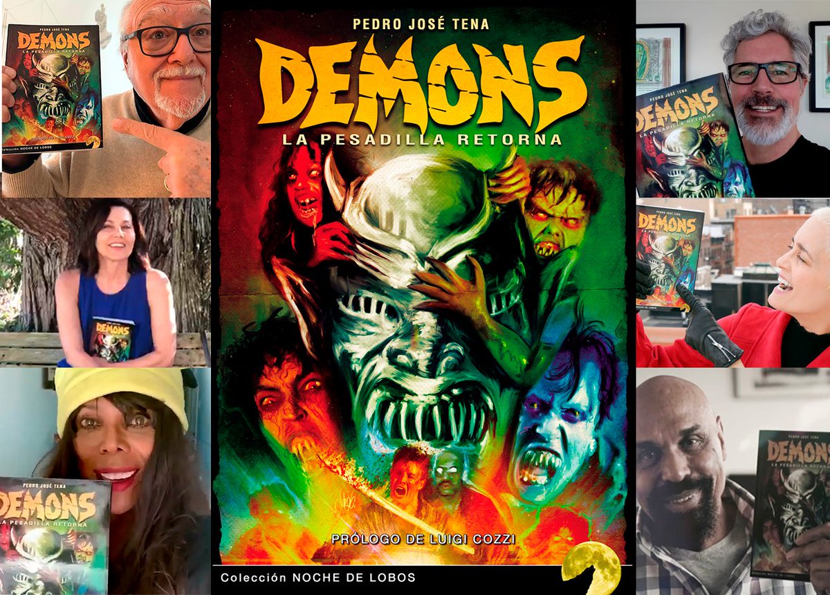 "DEMONS: LA PESADILLA RETORNA", de Pedro José Tena.

«Harán de los cementerios sus catedrales y de las ciudades vuestras tumbas», amenazaba Demons desde su mítico cartel, que prometía una sesión de terror inolvidable y extremo que cumplía con creces. La cinta dirigida por