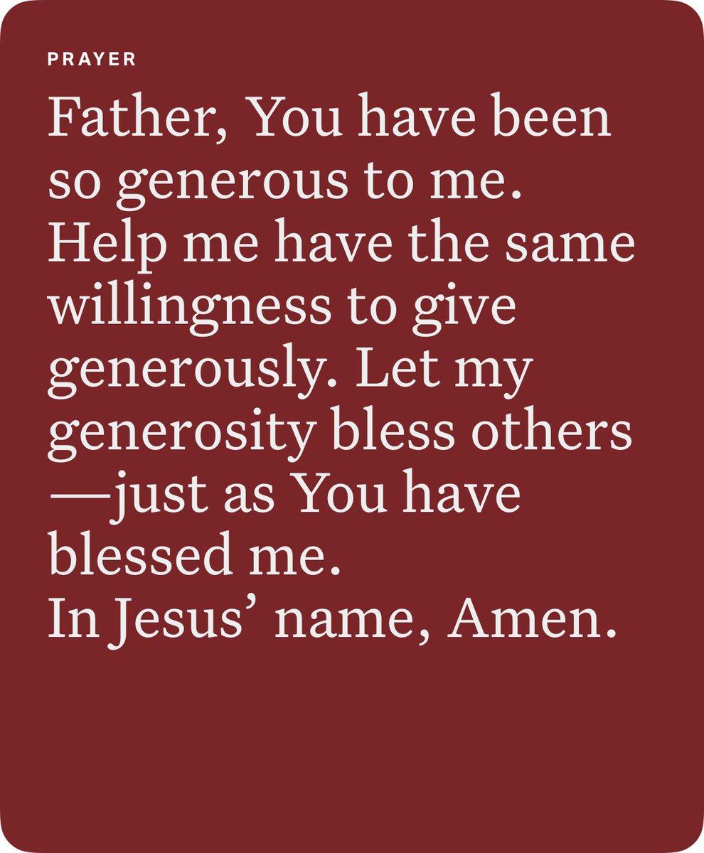 A prayer a day 🙏🏾

A season of giving
