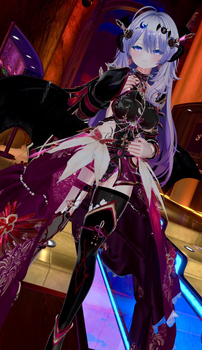 今宵の #サキュバス酒場 のインスタンスが発表されましたね(*ˊ˘ˋ*)｡♪:*°

ボクは"第4インスタンス"にてお待ちしております♪