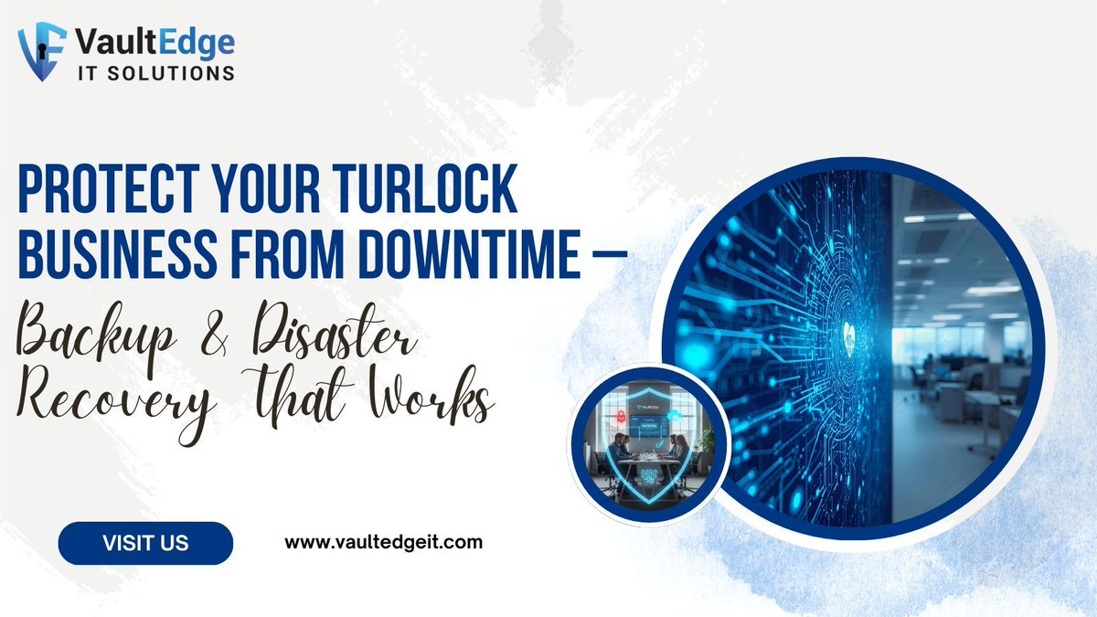 VaultEdgeIT's tweet image. Downtime costs your Turlock business—fast.

VaultEdge IT Solutions keeps your data safe &amp;amp; restores it fast with professional Backup &amp;amp; Disaster Recovery.

vaultedgeit.com/backup-disaste…

#TurlockBusiness #BackupAndRecovery #MSP #VaultEdgeIT #ManagedServices #ITSupport #MSSP #TechSolution