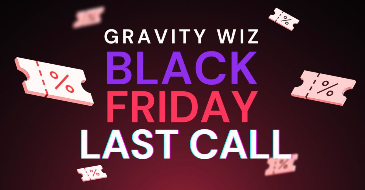 GravityWiz's tweet image. Last call for up to 50% off all Gravity Wiz spells—our only sale of the year will end tonight when the clock strikes midnight!

If you’re just testing your first @gravityforms spells or wanting to go full wizard, the time is now. 🧙
