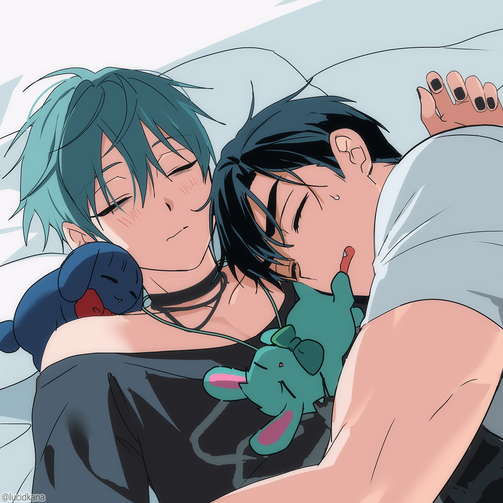 lucidkana's tweet image. The boyfriends and their tiny troublemakers😅 #ivantill