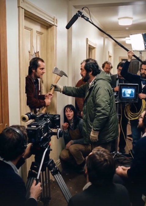 EL RESPLANDOR

A la izquierda: cómo sucedió realmente.
A la derecha: lo que te dice la IA 🤢