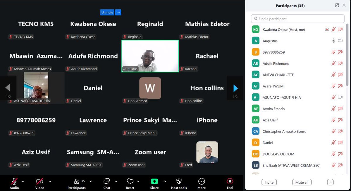 UNDPGhana's tweet image. Equipping stakeholders in Hotspot Intervention Areas (HIAs) to take the lead in managing cocoa-forest landscapes sustainably is key.

At the 8th Virtual Knowledge Exchange, guided by expert insights from Dr. Augustus Asamoah, Principal Project Manager at @proforest , stakeholders…