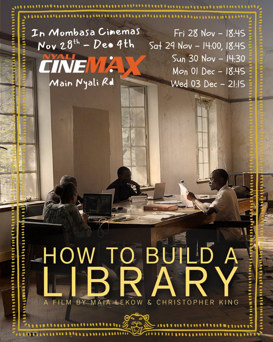 How To Build A Library tweet media