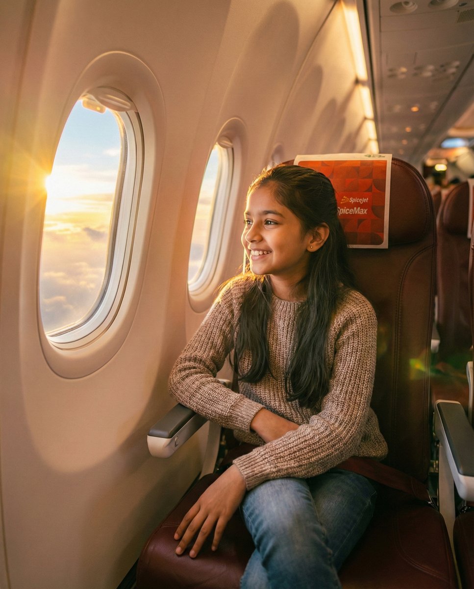 flyspicejet's tweet image. Proof that you never really outgrow the joy of having your head in the clouds. ☁❤

#flyspicejet #spicejet #flights #aviation #addspicetoyourtravel