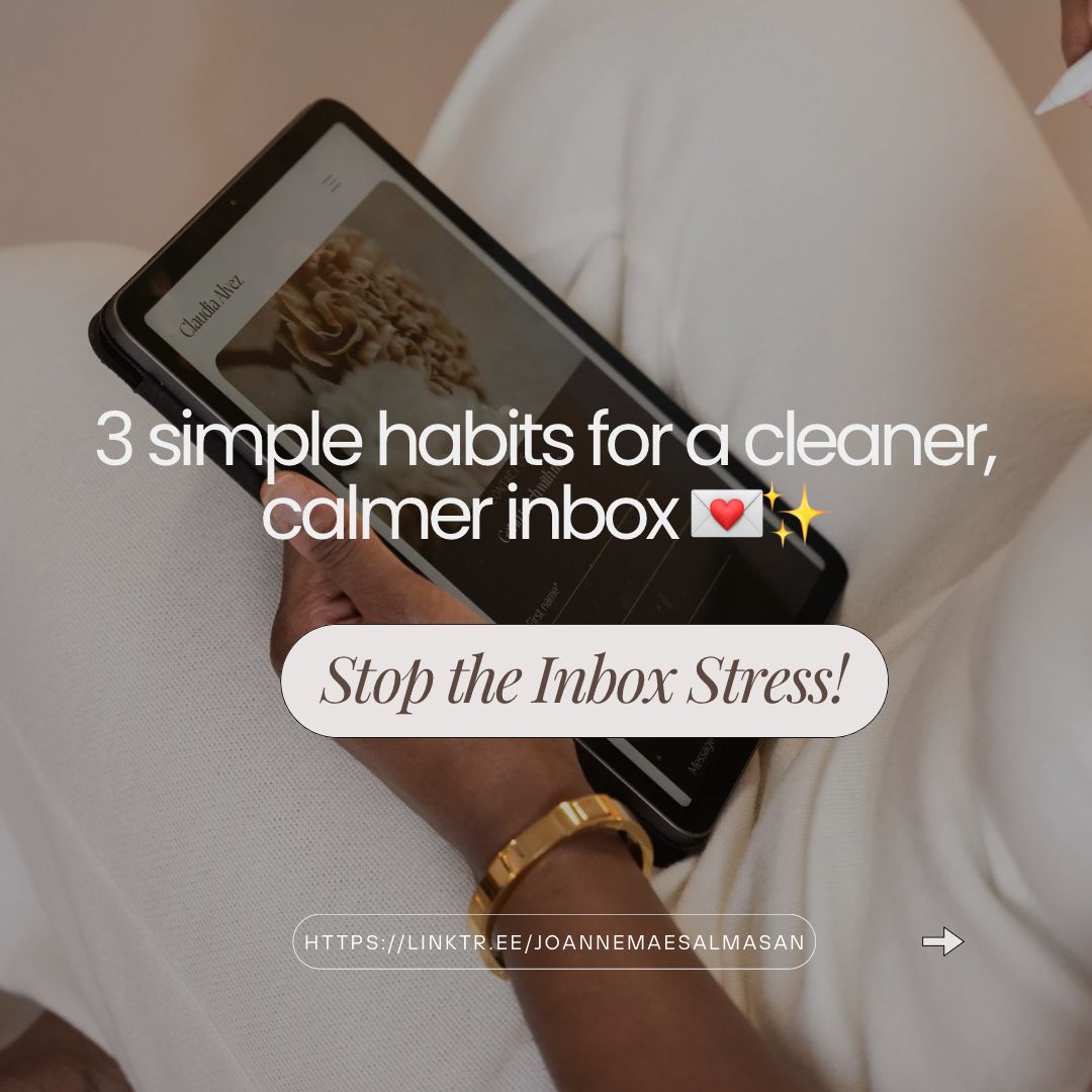 JSVirtualSol_'s tweet image. Stop the inbox stress.
Small habits = big clarity. 💌✨
Swipe to simplify your email routine.