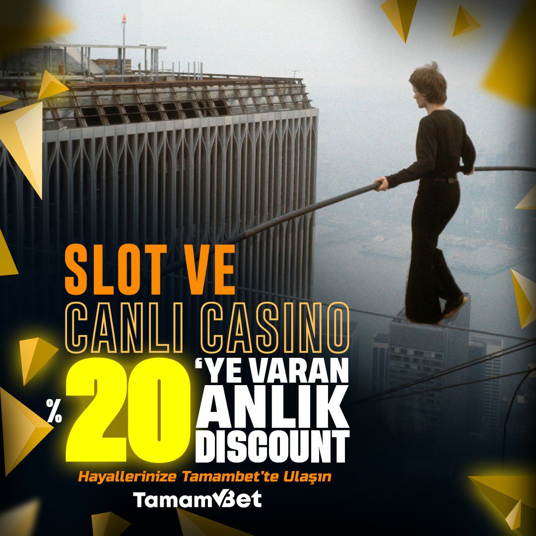 TamamSocialX's tweet photo. 💥 %20’ye varan Anlık Discount fırsatı Tamambet’te seni bekliyor!

🎰 Slot ve Canlı Casino oyunlarında kaybına anında kayıp bonus al, eğlenceye ara verme!

⚡️ Beklemeden bonusunu al, kazanmaya kaldığın yerden devam et!

Tamambet Giriş: https://t.co/gD0bBiU7KF https://t.co/EoPuo3Lo3b