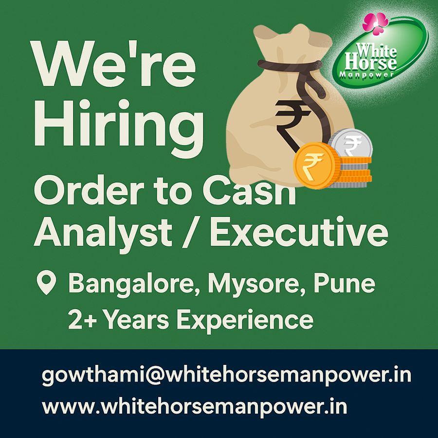 whitehorsemanpo's tweet image. #o2C #ordertocash #OTC #whitehorsemanpower