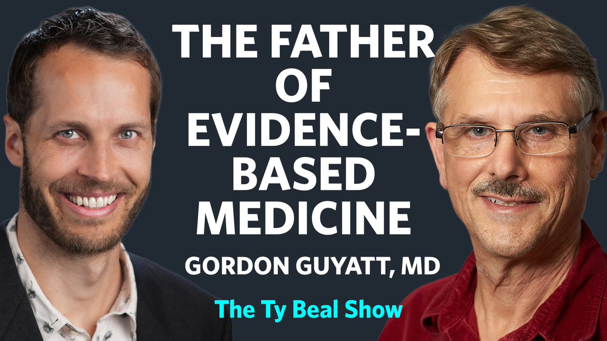 The term "Evidence-Based Medicine" didn't exist until Dr. Gordon Guyatt (<a href="/GuyattGH/">Gordon H. Guyatt</a>) coined it.

Now, he's warning we might be losing the plot—from the failures of observational studies to the red meat guidelines backlash.

New episode is live. 🎧👇