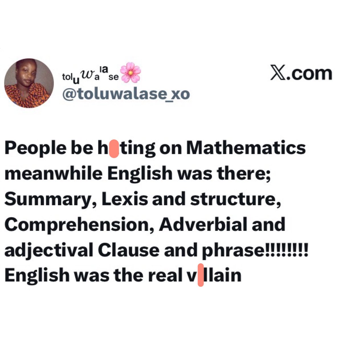 instablog9ja's tweet image. “Everyone H@tes Maths, But English Was the Real V+llain” — Lady Jokes About School Struggles 😅📚