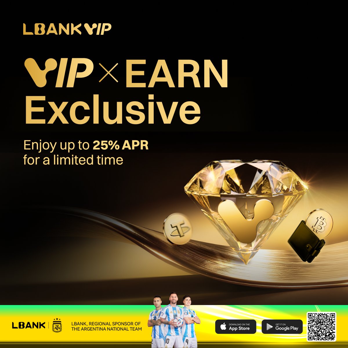 LBank_Exchange's tweet image. 🎁 A VIP Exclusive Earn Await

💰 Join now and experience Locked + Futures Earn for even higher returns!

👑 Become an LBank VIP to unlock exclusive Earn products. 

🔗 Just one step to claim:lbank.com/event/vipearn?…

#LBankVIP #Crypto #LBank