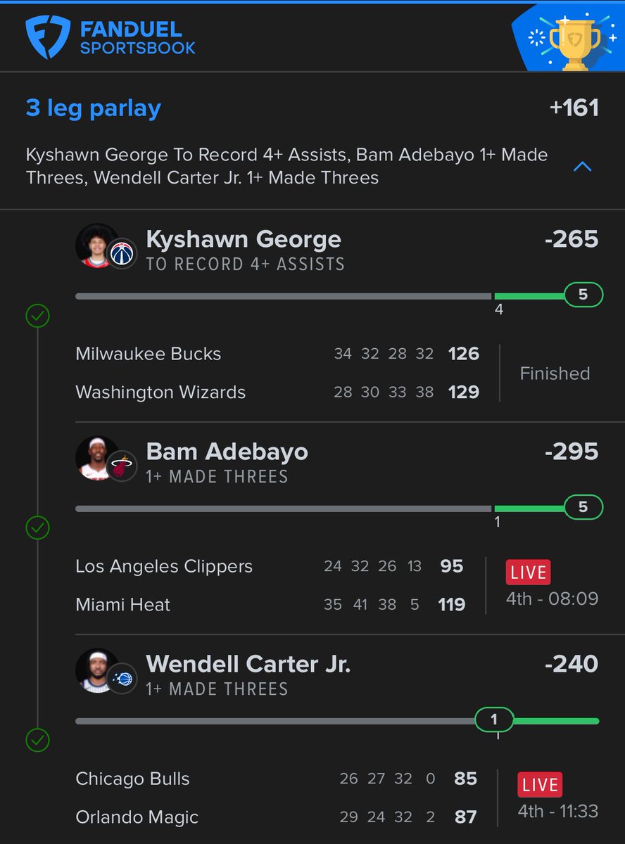 Bigbetsbrand123's tweet image. Good  morning ☀️

Herro O 22.5 pts -110 1u🪝
Giddey O 16.5 R+A -110 2u🪝
Ladder day 2✅

Giants +7.5 -110 1u✖️

Straight bets were trash last night. Still going to transparently post the full recap

Parlays were FIRE though🔥🔥