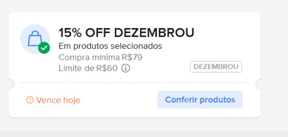 ⚠️ CUPOM MERCADO LIVRE

📚 15% OFF em compras acima de R$79 (limitado a R$60)!

👉🏻 Compre pelo link e nos apoie: mercadolivre.com/sec/2fKsm5g

🎟 Use o cupom DEZEMBROU