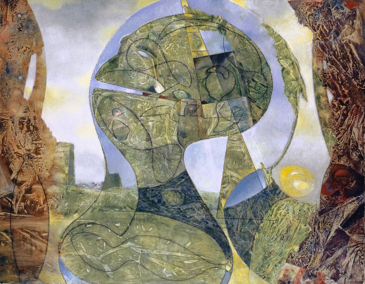 マックス・エルンスト （Max Ernst、1891-1976） 『老いた父なるライン