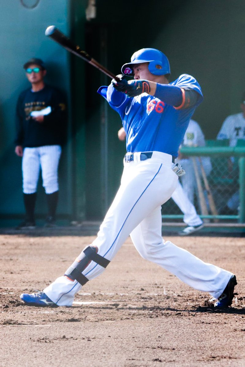 豪快な一発 #鵜飼航丞