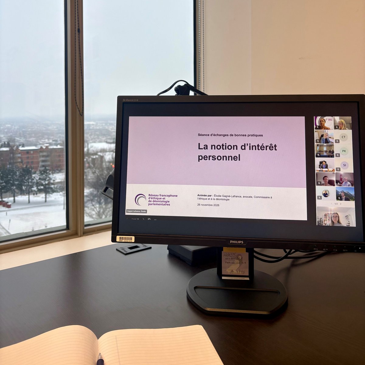 Le Réseau a tenu sa première séance d’échanges de bonnes pratiques. Animée par  <a href="/CED_Quebec/">Commissaire à l'éthique et à la déontologie</a>, cette discussion a permis aux membres de présenter leur interprétation de la notion d’intérêt personnel, entre autres, ce qu’elle inclut et ce qu’elle exclut.